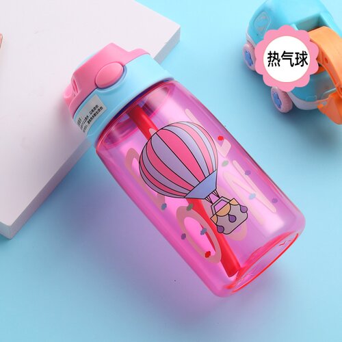  Fla&amp;scaron;ica za vodu, Balon, 480 ml, Roze Slike