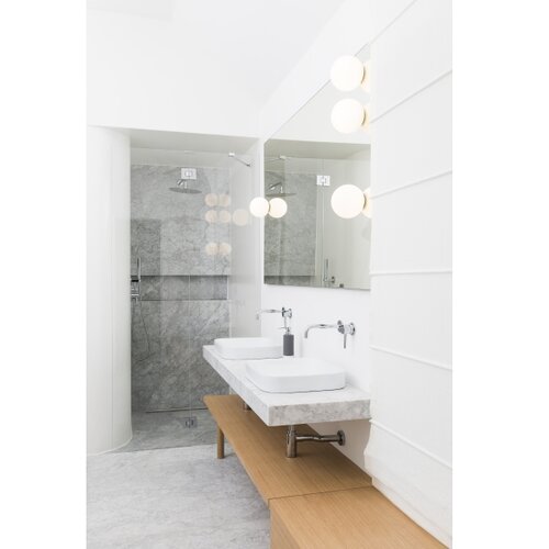 ARTEMIDE AR 1039110A - Plafonsko svetlo za kupatilo DIOSCURI 1xE14/6W/230V IP44 Slike
