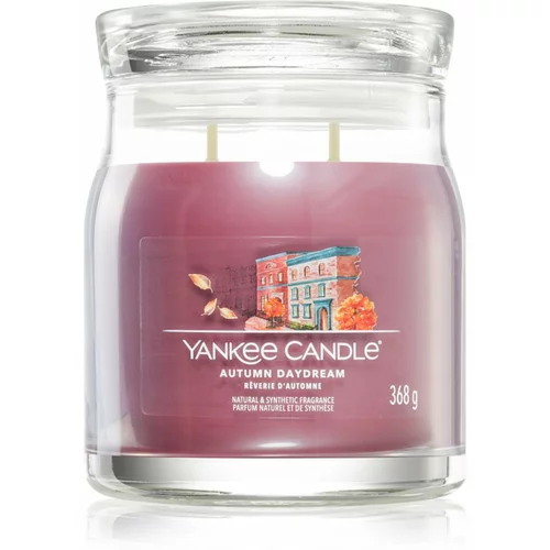 Yankee Candle Autumn Daydream dišeča sveča Signature 368 g