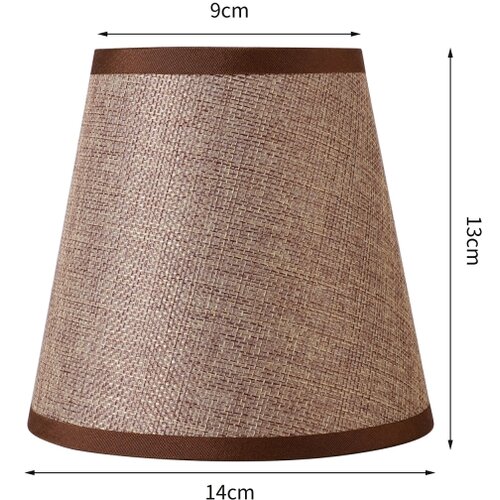 Brilagi univerzalni abažur nubila E27 13x9 cm braon Slike