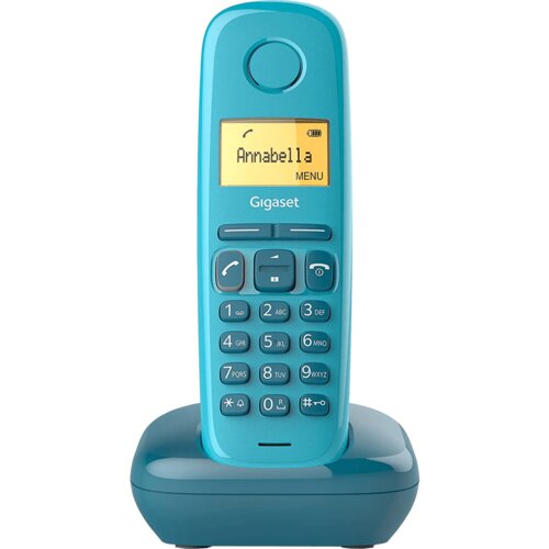 Gigaset Telefon bežični, LCD display &amp;ndash; A170 Aqua Blue Slike