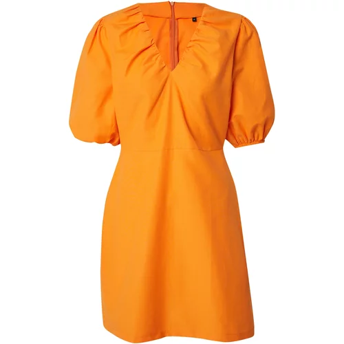 Trendyol Obleka svetlo oranžna
