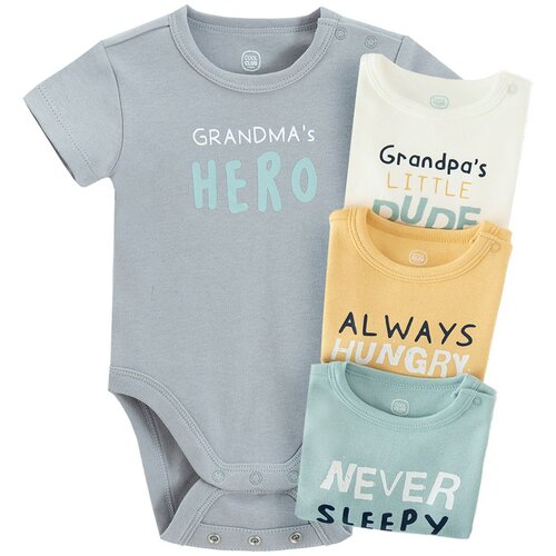 Cool club bodi 4 kom KR CCB3000970-00 M šareno 92/98 Cijene