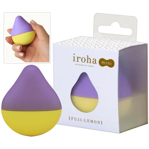 Tenga Iroha mini - mini vibrator za klitoris (ljubičasto-žuti)