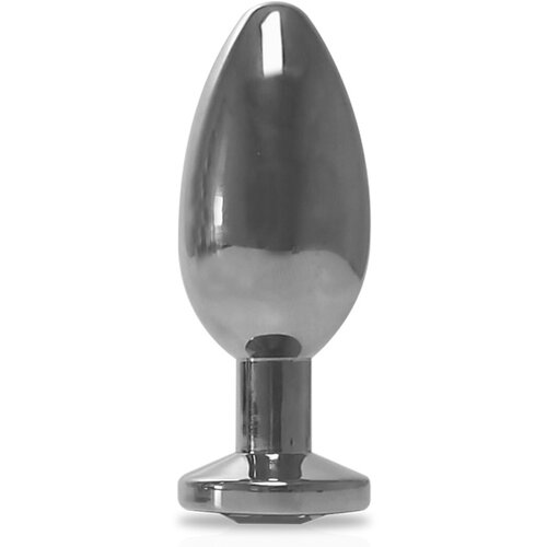 Black Label Jewelled Buttplug L Cene