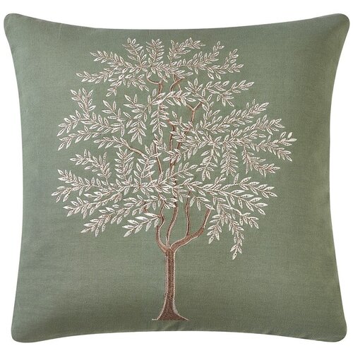 Catherine Lansfield Pamučan ukrasni jastuk 45x45 cm Woodland Trees Embroidered &amp;ndash; Slike