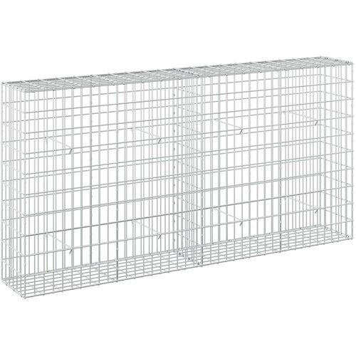  Gabion s žicom debljine 5 mm i mrežom 5x10 cm 200x30x100 cm Slike