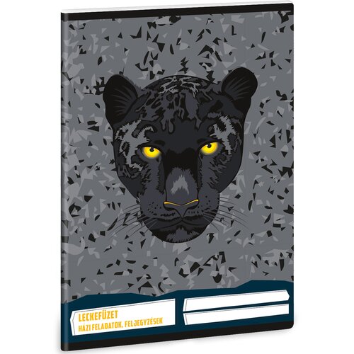 Ars Una Black Panther bilježnica s uzorkom pantere, 38 listova, A5 Cene