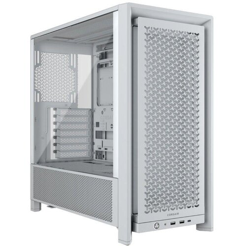 Corsair Kucište FRAME 4000D Mid-Tower, ATX, Kaljeno staklo, Bez napajanja, Belo Cene
