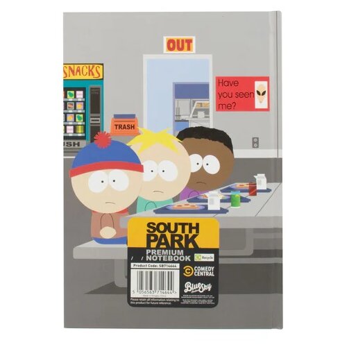 Blue Sky SOUTH PARK NOTEBOOK - A5 PREMIUM 120 PAGES BELEŽNICA Slike