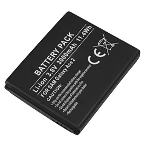 AVIZAR Li-ion baterija 3000mAh za pametni telefon, združljiv s Samsung Galaxy Ace 2 3,7V, Črna, (5000070734) Cene