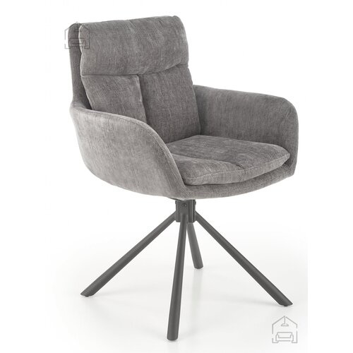 Halmar Jedilni stol K495 - siv Cene