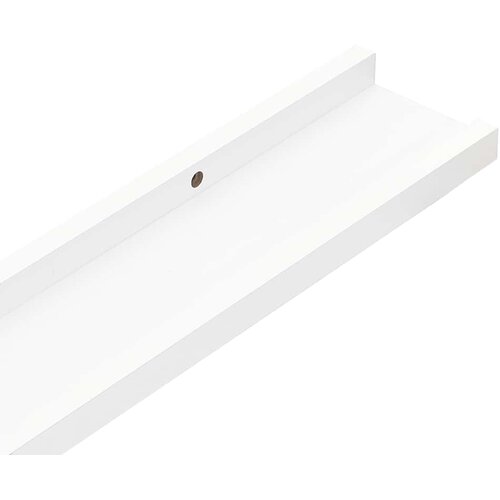  Zidne police 4 kom bijele 80 x 9 x 3 cm Slike