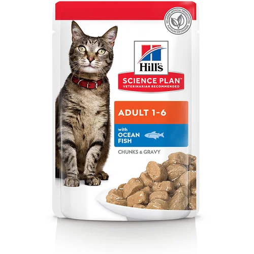 Hill’s Science Plan Adult 12 x 85 g - Morska riba