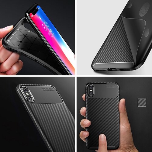  Maska za Samsung S23/ S911B crna Carbon Defender Cene