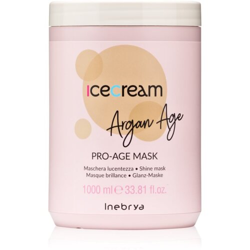 Inebrya Argan-Age Pro-Age Mask obnavljajuća maska za kosu i vlasi&amp;scaron;te 1000 ml Slike