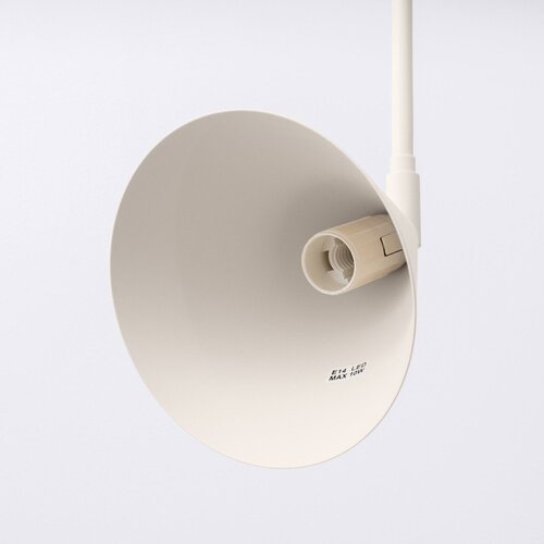 Sollux Krem zidna lampa s utikačem &amp;oslash; 14 cm Zylo &amp;ndash; Slike