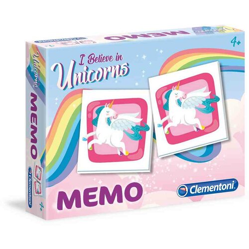 Clementoni memo kreativni set za devojčice jednorog Slike