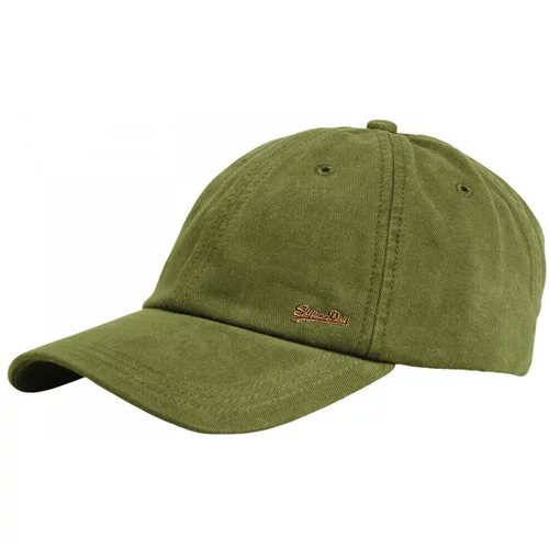 Superdry Kape s šiltom Vintage emb cap Zelena