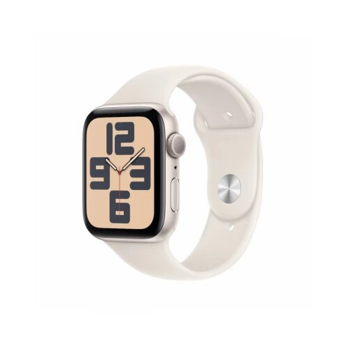 Apple Watch SE GPS 40mm Starlight Aluminium Case with Starlight Sport Band - M/L Cene