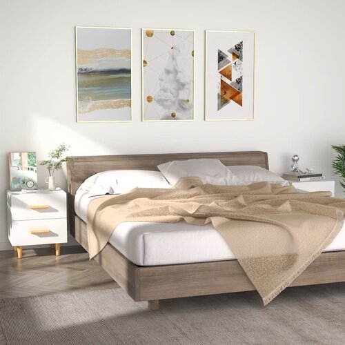  Noćni ormarići 2 kom bijeli 40 x 35 x 47,5 cm Cijene