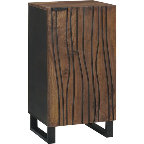 VidaXL Stranska omara 40x33.5x75 cm iz trdega mangovega lesa Slike