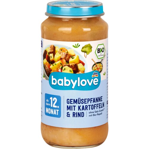 babylove Bebi kašica - povrće sa krompirom i junetinom, od 12. meseca 250 g Slike