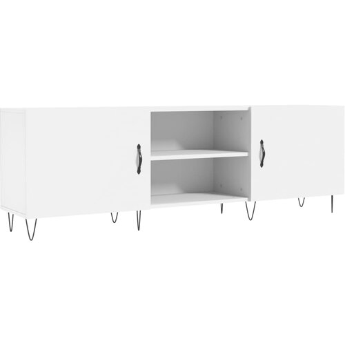 Maison Chic TV omarica - TV stojalo - Televizijska omarica bela 150x30x50 cm inženirski les, (21701721) Cene