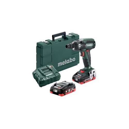Metabo akumulatorski udarni odvijač SSW 18 LTX 400 BL-1/2″ 2xAKU (4.0Ah LiHD) ASC 55 Cijene