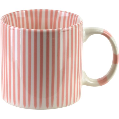 Mondex Skodelica porcelan Ronnie HTPC3725-SR 9x13x9 cm roza 1 kos, (5000179555) Cene
