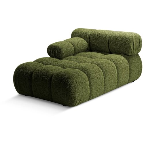 Micadoni zelen modul za sedežno garnituro iz tkanine boucl&amp;eacute; (levi kot) bellis &amp;ndash; home Slike