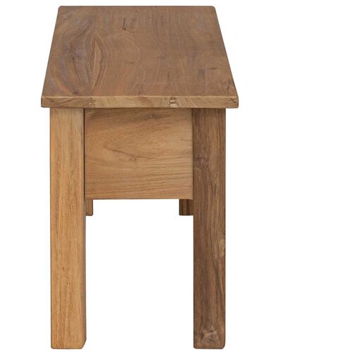  Klupa za hodnik od masivne tikovine 90x30x40 cm Slike