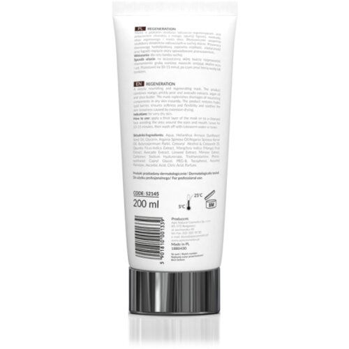 Apis Professional APIS - Regeneration - Regeneri&amp;scaron;uća maska sa arganovim uljem i &amp;scaron;i buterom - 200 ml Slike