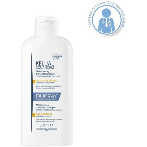 Ducray &amp;Scaron;ampon protiv suve peruti Kelual Squanorm, 200 ml Slike