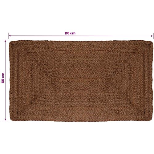  Tepih za područje Siva 60 x 110 cm Juta Slike