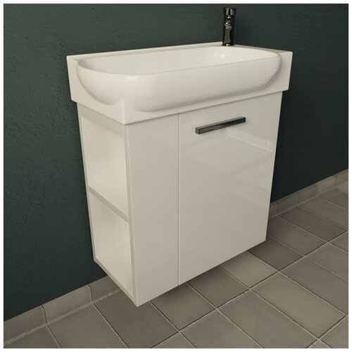 TMP kopalni&amp;scaron;ka omarica z umivalnikom Mini 57 OMUMMINI57ST, 53&amp;times;53,6&amp;times;24 cm Slike