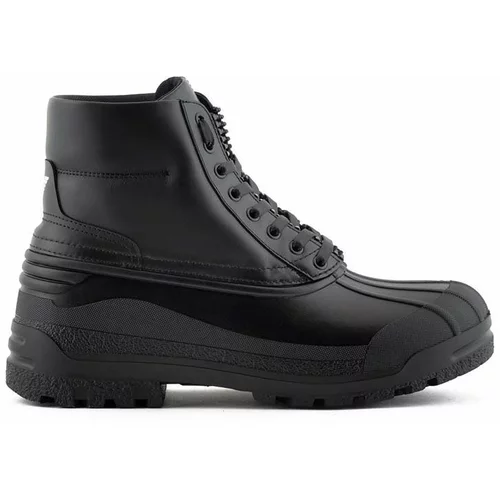Emporio Armani Visoke cipele za muškarce, boja: crna, X4M391 XF741 00002