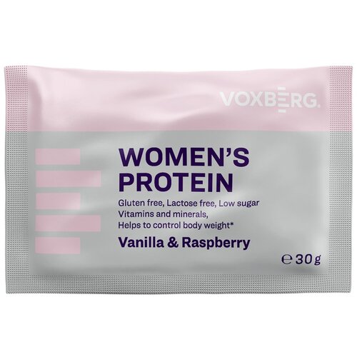 Voxberg women&amp;#039;s protein 30g vanilla &amp;amp; raspberry Slike