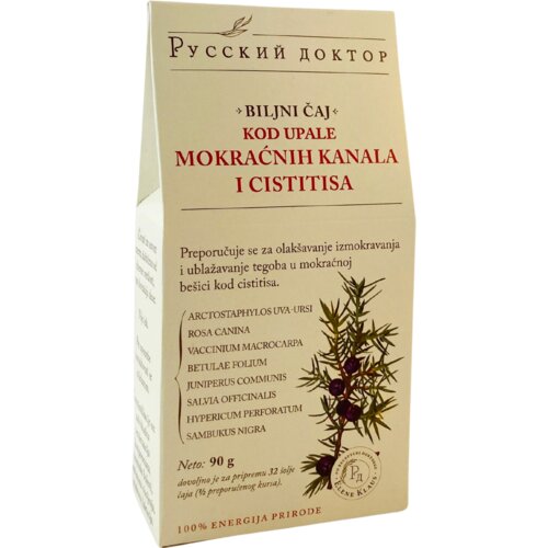 РУССКИЙ ДОКТОР Čaj kod upale mokraćnih kanala I cistitisa, 90 g Cene