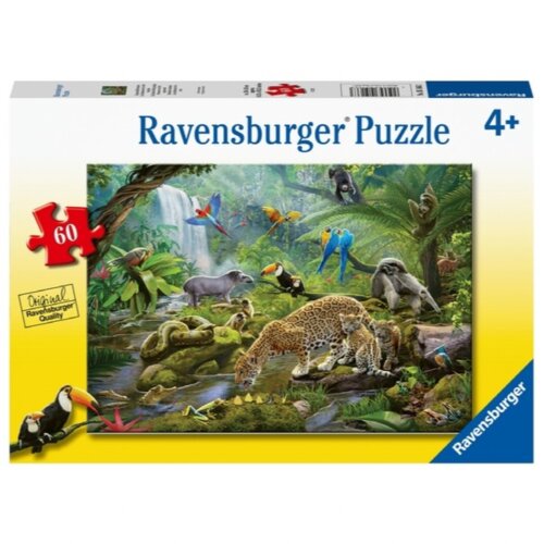 Ravensburger puzzle (slagalice) - Životinje prašume Slike