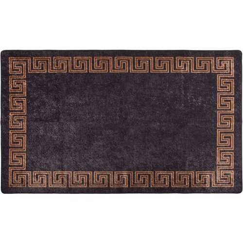 vidaXL perivi tepih 120 x 180 cm crno-zlatni protuklizni Cene