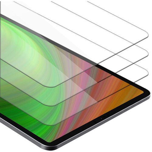 Cadorabo 3x Oklepna folija, združljiv z Apple iPad PRO 2018 (12.9 Zoll) v visoka prosojnost - 3-pack Kaljeno steklo za zaščito zaslona s trdoto 9H in združljivostjo s 3D dotikom, (20548851) Cene