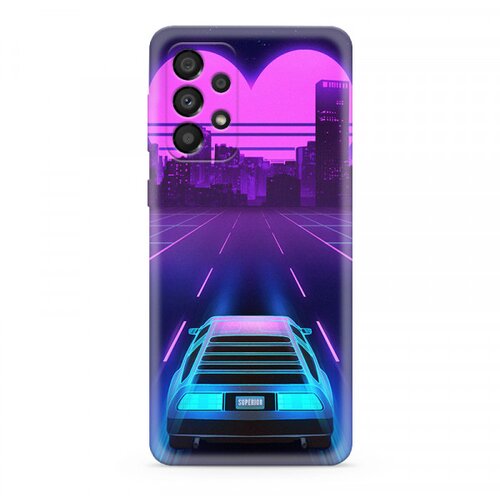 Ms futrola ultra tanki print clear neon wave za saung A336B galaxy A33 5G NW02 Slike