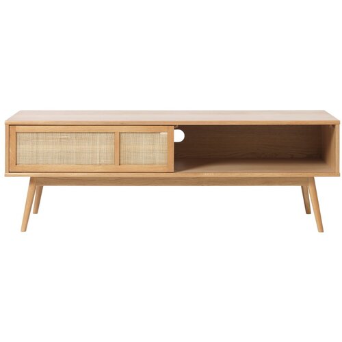 Unique Furniture TV omarica v hrastovem dekorju v naravni barvi 150x50 cm Barrali &amp;ndash; Slike