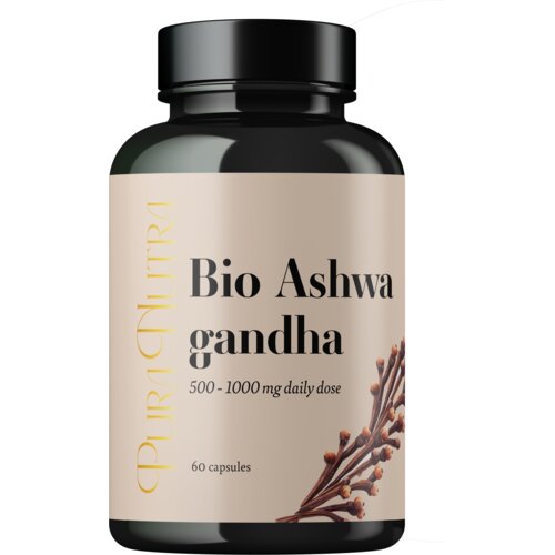 Pura Nutra Bio Ashwagandha - 60 kaps. Slike