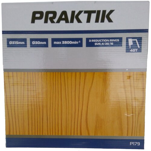 PRAKTIK TOOLS List za kružnu pilu 315x30MM 40Z Cijene