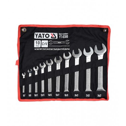 Yato Set ključevi V-V 10/1 6-27mm YT-0380 Cijene