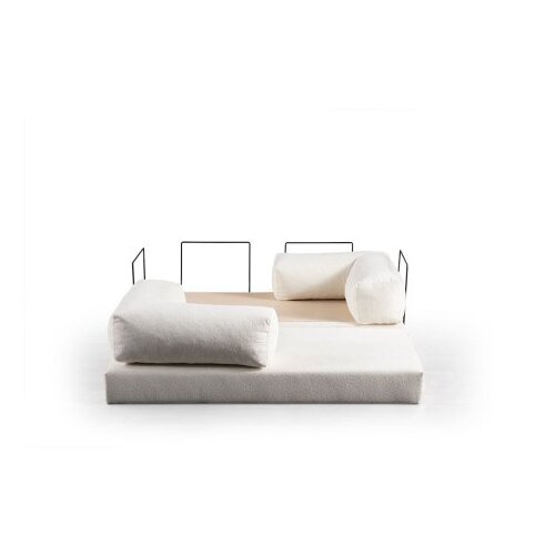 Atelier Del Sofa Dvosjed Via Con, 200x100x80 cm, Bijela Slike