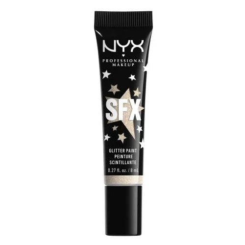 NYX Professional Makeup SFX Glitter Paint bleščeča barva za oči in obraz 8 ml Odtenek 02 broomstick baddie