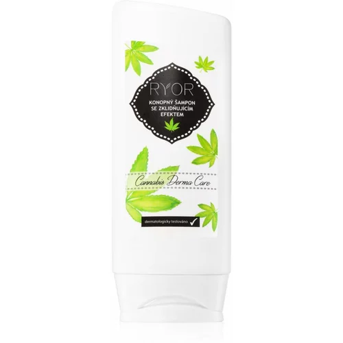 RYOR Hair Care konopljin šampon s pomirjajočim učinkom 200 ml